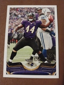2013 VONTA LEACH TOPPS NFL CARD #57 BALTIMORE RAVENS EAST CAROLINA PACKERS - Picture 1 of 2