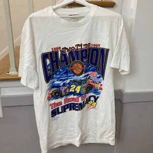 Vintage Chase Authentics Jeff Gordon Winston Cup Two Time Champ 1997 Shirt groß - Bild 1 von 17