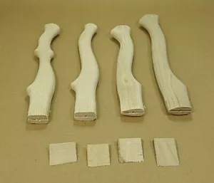 lot of 4 Pcs - HICKORY 15" Single Bit Bent AXE HANDLE - Picture 1 of 7