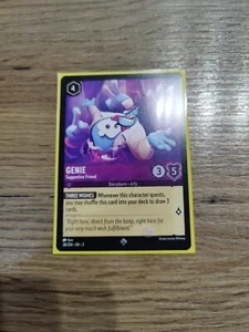 Disney Lorcana, Genie Supportive Friend 38/204 Into The Inklands - Picture 1 of 1
