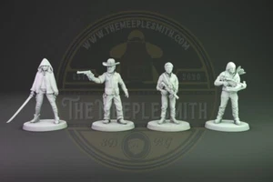 The Walking Dead miniatures for tabletop, boardgames, dioramas, paint... - Imagen 1 de 10