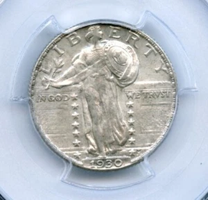 1930 Standing Liberty Quarter, PCGS MS64 - Picture 1 of 3