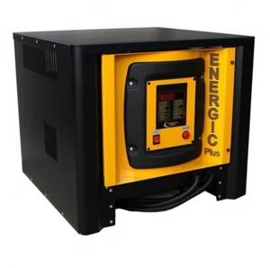 FORKLIFT BATTERY CHARGER 48 VOLTS SINGLE PHASE DIGITAL 48V 100 AMP 200-220-240V - Picture 1 of 2