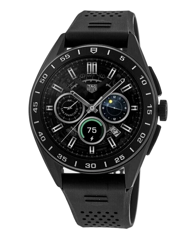 TAG Heuer Connected Men's Black Watch - SBR8A80.BT6261