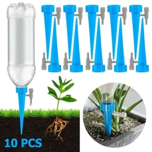 10PCS Plant Self Watering Spikes Irrigation Drip Device for Indoor Plant Watered - Picture 1 of 8