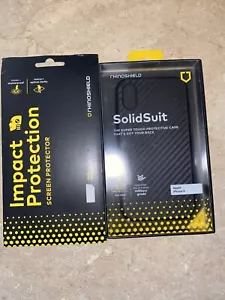 RhinoShield Case iPhone x SolidSuit & Schlagschutz Display (BÜNDEL) - Bild 1 von 5