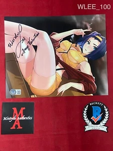 Wendee Lee signed 8x10 Foto Cowboy Bebop Faye Valentine Beckett COA Anime - Bild 1 von 1