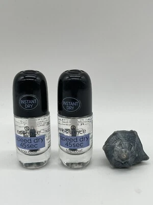 2xEssence Speed Dry 45 Sec  top coat 2x8 ml - Bild 1 von 2