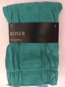 PARA HOMBRES TALLA GRANDE 36-38 BANANA REPUBLIC ALGODÓN BOXER DISEÑO TRIÁNGULO NUEVO CON ETIQUETAS - Imagen 1 de 1