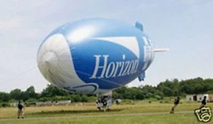 A-60 Horizon A60 Airship Blimp Mahogany Kiln Dry Wood Model Large New  - Picture 1 of 1