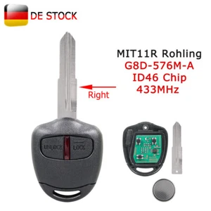 2 Tasten Funk Schlüssel MIT11R für Mitsubishi Grandis ASX Space Star Outlander - Bild 1 von 7