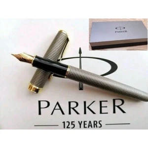 Fine Parker Sonnet Fountain Pen Sonnet Series Fine(F) Nib Fountain Pen Gift Idea - Foto 1 di 8