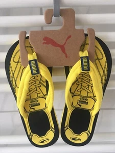 Puma Flip Flops Gelb/Schwarz UK Gr. 13 - EU Gr. 30/31 - Bild 1 von 5