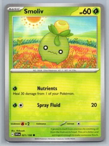 Smoliv 21/198 Scarlet & Violet Common Pokémon TCG 2023 - Picture 1 of 2