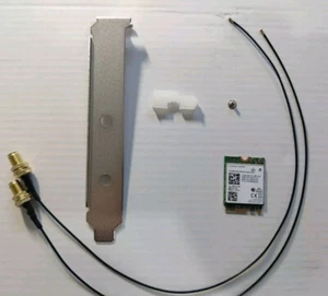 Dell XPS 8940 8950 8960 Wireless Kit - Intel AX201 WiFi 6 + Bluetooth 5.3 - Picture 1 of 2