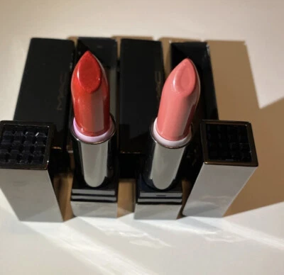 Mac 2pc Lippenstift Couture Rot No. #5 & Haus Von Stil Selten - Bild 1 von 4