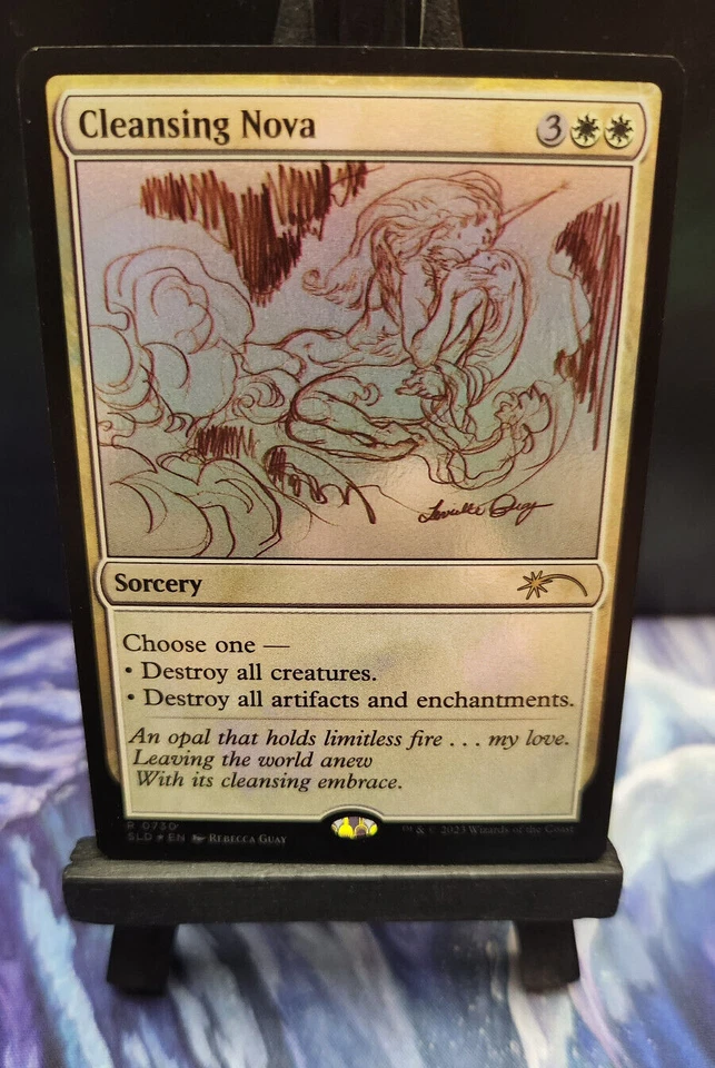 Cleansing Nova Sketch *FOIL* Secret Lair Rebecca Guay MTG NM (Ready to Ship) - Image 1 of 1