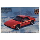 1984 Pontiac Fiero: Most Innovative American Cars Ever Vintage Print Ad