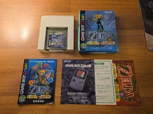 CIB The Legend of Zelda Oracle of Ages Gameboy Color Japanisch Game Boy  - Bild 1 von 10