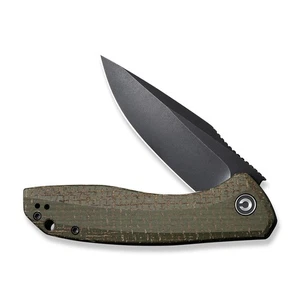 Civivi Knives Baklash Liner Lock C801K Coarse Green Micarta - Picture 1 of 8