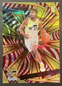 2024-25 Revolution Red Swirl Isaiah Collier RC Utah Jazz - Picture 1 of 2