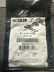 Kohler Motor 62 032 16-S - Dichtung, Öl Neu - Bild 1 von 2