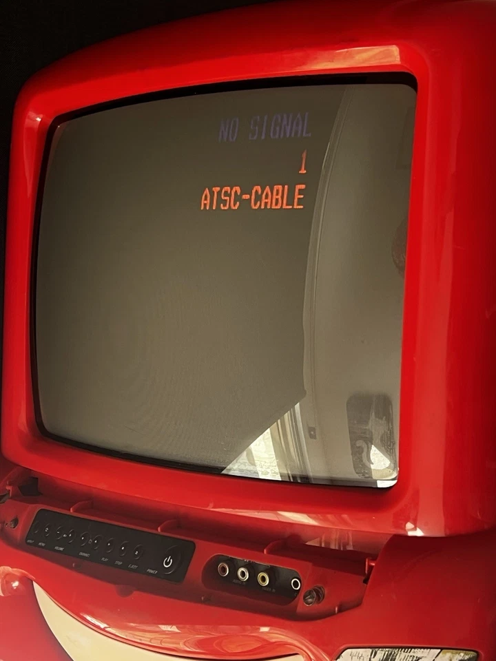 Disney Cars Lightning McQueen C1310ATV CRT TV *pantalla funciona Foto 1 de 4