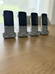 4x Unify Mitel OpenScape SL6 DECT Telefon Mobilteil mit Ladestation - Bild 1 von 8