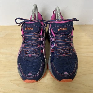 Asics Gel-Venture 5 Damen-Laufschuhe – indigoblau/pink/koralle Größe 8 - Bild 1 von 7