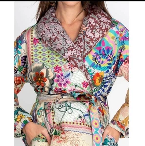 Johnny Was Alyssa Down Puffer Large NWT - Picture 1 of 7