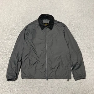 Chaqueta Barbour Hombre Pequeña Gris Lundy Informal Ligera Pana Cortavientos - Imagen 1 de 16