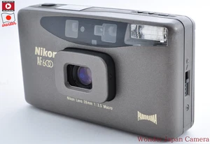[Near Mint] Nikon AF600 Panorama Point & Shoot 35mm Film Camera Black JAPAN *333 - Picture 1 of 16