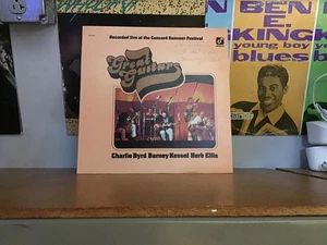 CHARLIE BYRD BARNEY KESSEL HERB ELLIS, GREAT GUITARS - AUTOGRAPHED LP CJ-4 - Picture 1 of 1
