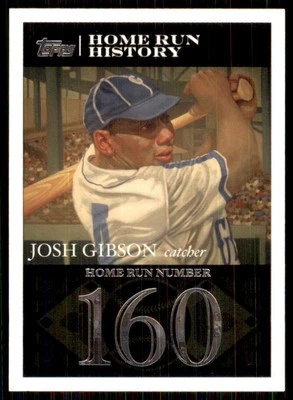 2007 Topps Home Run History #JG23 Josh Gibson Crawfords Grays - Image 1 of 2