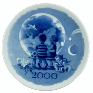 Royal Copenhagen Millennium Plaquette 2000 Limited Edition Denmark Box Mini 3" - Picture 1 of 7