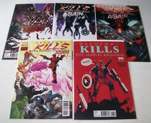 Deadpool Kills the Marvel Universe Again #1-5 Variante portadas sin leer Marvel 2017 - Imagen 1 de 6