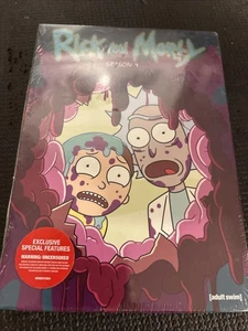 Rick and Morty Season 4 DVD Justin Roiland NEW Sealed ! - Picture 1 of 2