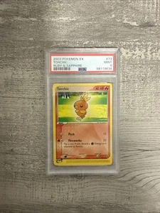 2003 POKEMON EX RUBY & SAPPHIRE #73 TORCHIC PSA 9 - Picture 1 of 2