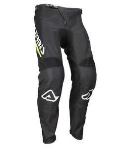 PANTALONI CROSS ENDURO ACERBIS MX LINEAR LUGO NERO GIALLO - Imagen 1 de 13