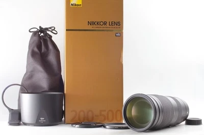 【Mint in Box】 Nikon AF-S NIKKOR 200-500mm F5.6E ED VR Lens from Japan #118 - Image 1 of 4