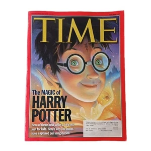 First cover Time Magazine Harry Potter - 1999 impeccable w/all leaflets - Imagen 1 de 7