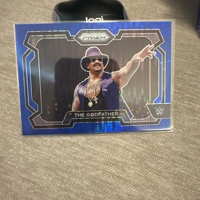 2024 Panini Prizm WWE - Blue Pulsar Prizm #79 The Godfather /75 - Image 1 of 2