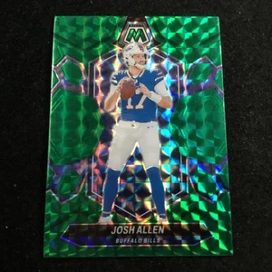 2024 Panini Mosaico Verde Mosaico Prizm #22 Josh Allen Buffalo Bills - Imagen 1 de 2