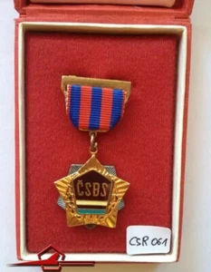 CZECHOSLOVAKIA MEDAL ANNIVERSARY ČSBS (CENTRAL COMMITTEE UNION FREEDOM FIGHTERS) - Picture 1 of 3