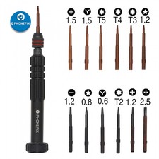 12 in1 Precision Torx Screwdriver Cell Phone Repair Tool Set for iPhone Laptop