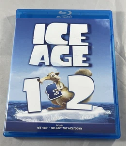 Ice Age and Ice Age The meltdown Blu-ray 2 Disc set 1 & 2 Ray Romano D Leary - Foto 1 di 5