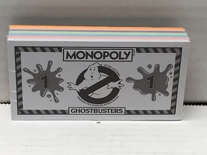 NUEVO Monopoly Ghostbusters Repuesto Pila de Dinero Sellado de Fábrica - Imagen 1 de 2