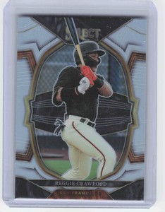2023 Panini Select #81 Reggie Crawford Silver Prizm