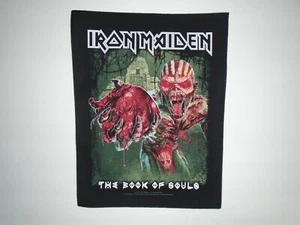 IRON MAIDEN THE BOOK OF SOULS PRINTED BACK PATCH - Picture 1 of 1