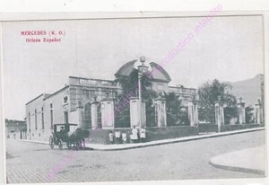 Tarjeta Postal Uruguay Mercedes Orieon Espanol - Picture 1 of 2
